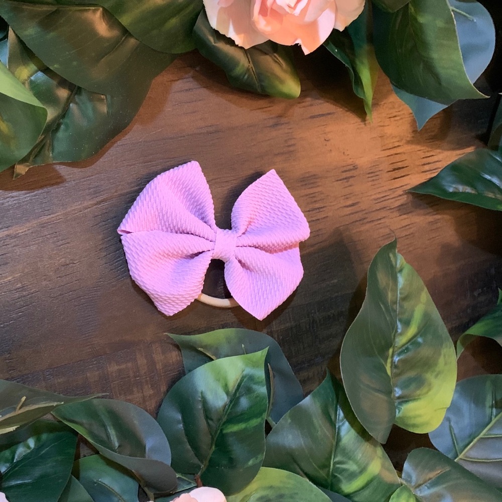 Nylon bow headband